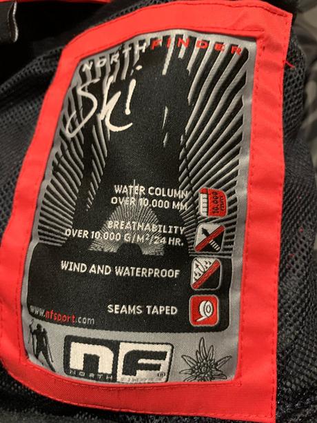 Lyžiarska vetrovka, northfinder®,xxl