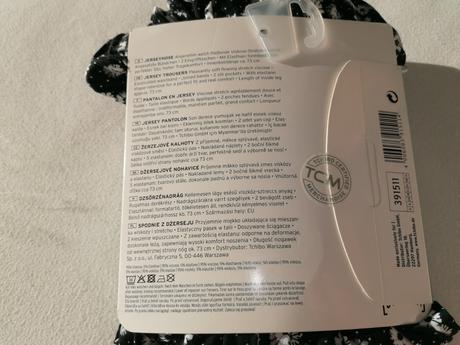 Džerzejové nohavice 52/54, tchibo,xxl