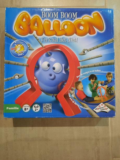 Hra boom boom balloon, 