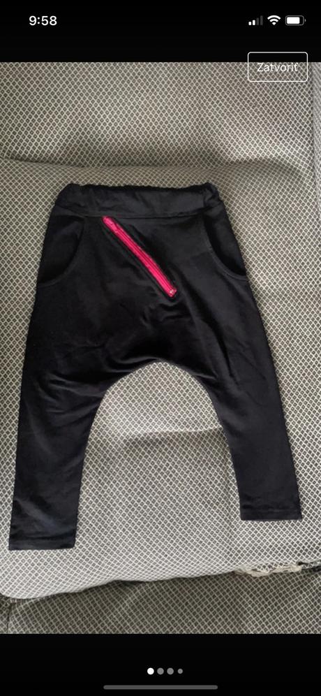 Predam detske tepláky pudlace, 92