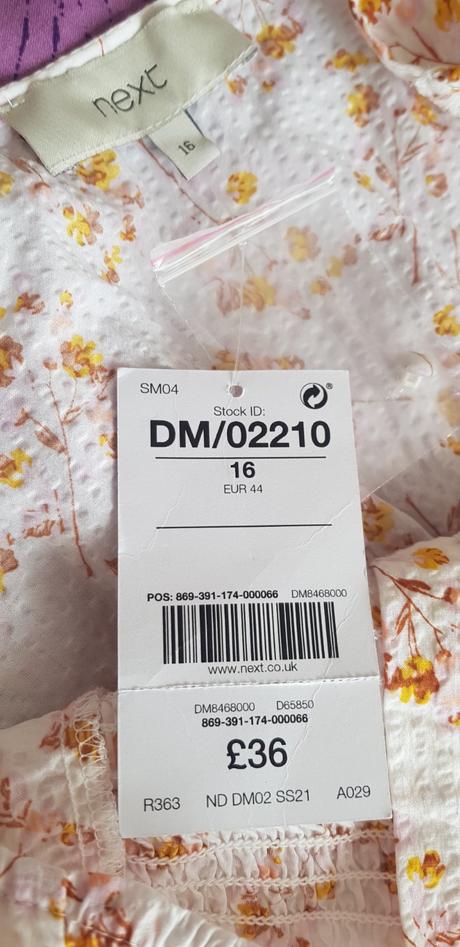 Letné šaty, next,44