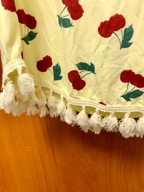 Tielko s potlačou a strapcami, 40/42, bonprix,40
