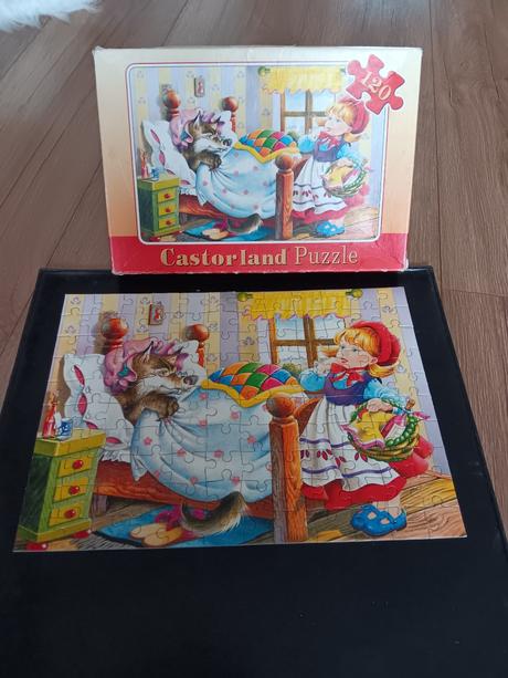 Puzzle červená čiapočka 120 ks, 