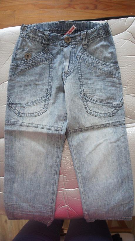 Tenké riflové nohavice, mariquita,98