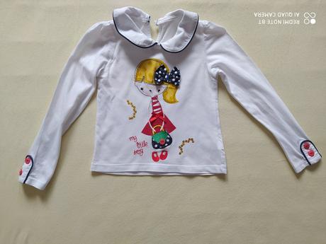 Tričko s dlhým rukávom, 98