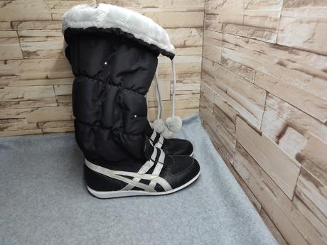 Asics - onitsuka tiger 36 - dámske čierne snehule, asics,36