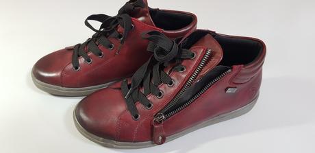 Kožené topánky rieker remonte, rieker,38