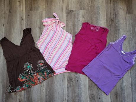 Balík tielok s/m - h&m, reserved - super stav, h&m,m