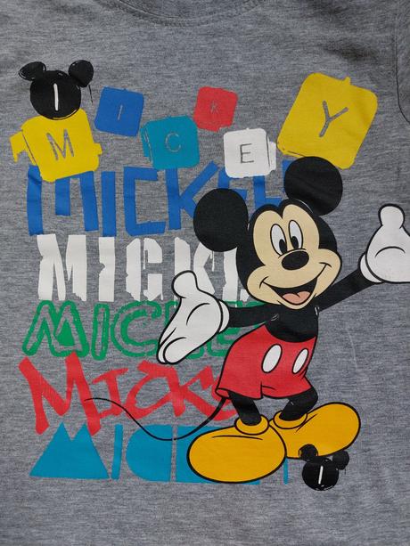 Tricko s mickey mouse-om, 128