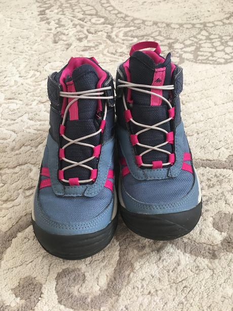 Detské turistické topánky, quechua,28