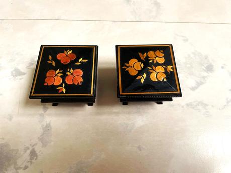 Staré šperkovnice 2 ks,