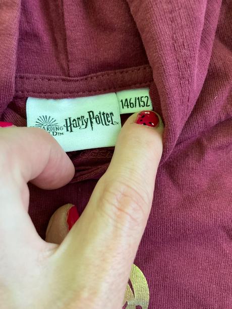 Dievcenska crop mikina harry potter c. 146/152, 146
