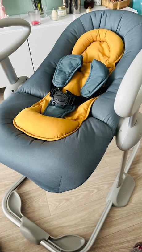 Polohovateľné lehátko up & down bouncer iii heathe,