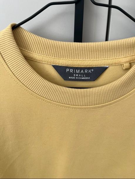 Dámska žltá oversize mikina primark, primark,s