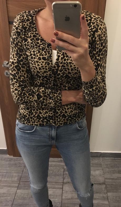 Svetrik na zapínanie, clockhouse,m