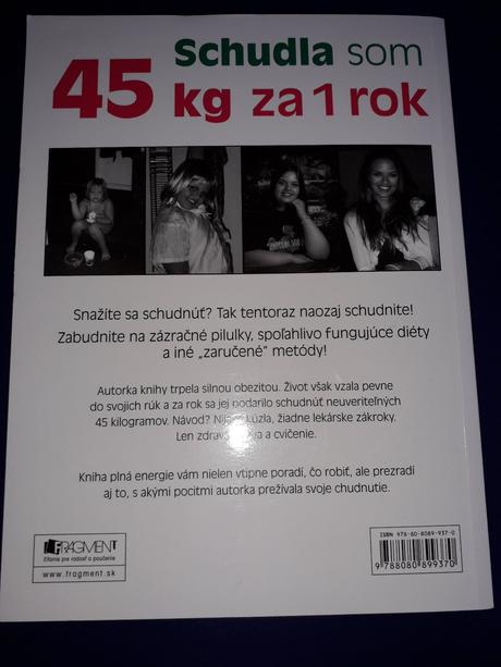 Schudla som 45 kg za 1 rok, 