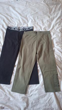 2x trojštvrťové legíny, c&a,158