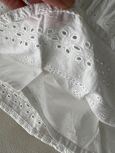 H&m prekrásne madeirove šaty vel.110, h&m,110