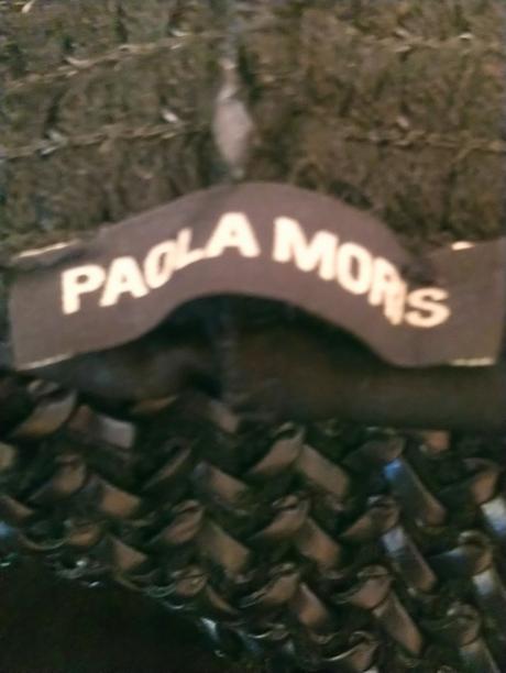 Dámska čierno červená sukňa, paola moris, xs, xs