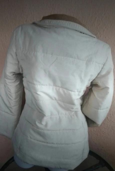 Dámska bunda, svetlobéžová, m/l, 38/40, l / m