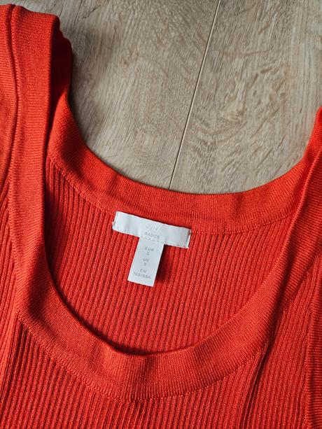 Rebrovaný top tielko, h&m,36 / 38 / m / s