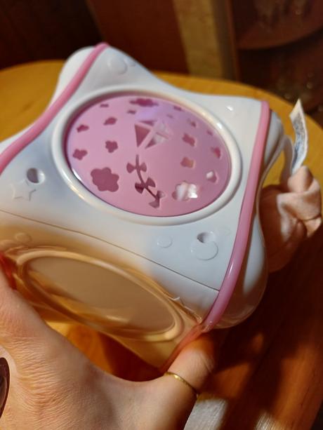 Chicco kocka ružová nočná lampa, 