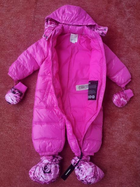 Diesel dievčenský zimný overal veľkosť 2 roky, diesel,92