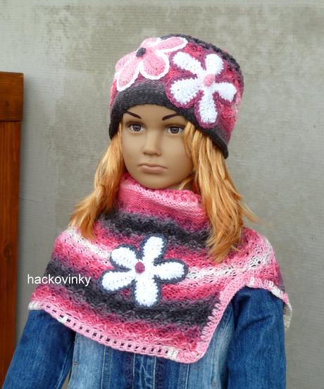 Prechodna hackovano pletena supravka, 98 - 128