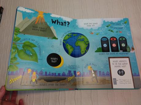 Usborne lift the flap q & a about science,