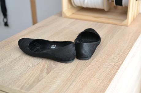 Čierne balerínky 37, 37