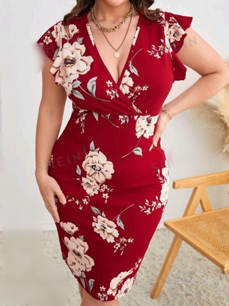 Dámske kvetinové šaty, m / s / xl / xs