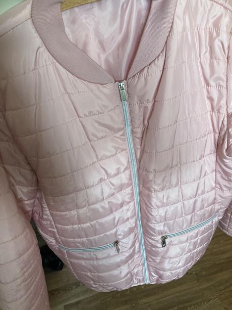 Krásna púdrovo-ružová prechodná bunda, pepco,46