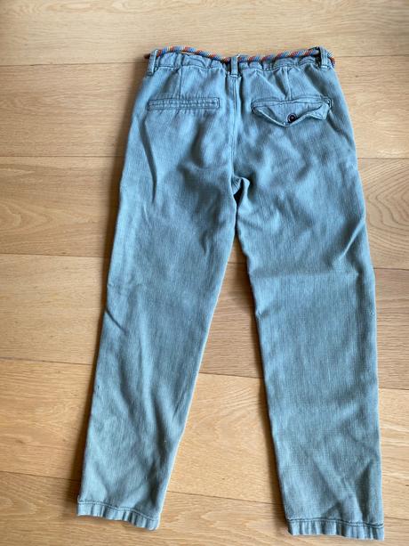 Chino nohavice s ozdobným opaskom, reserved,140