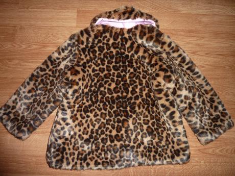 Exkluzívny zimny tigrovany kabatik , h&m,104