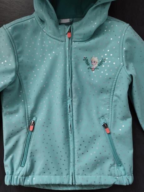 Mentolova softshellova elsa bunda 6-7r, c&a,122