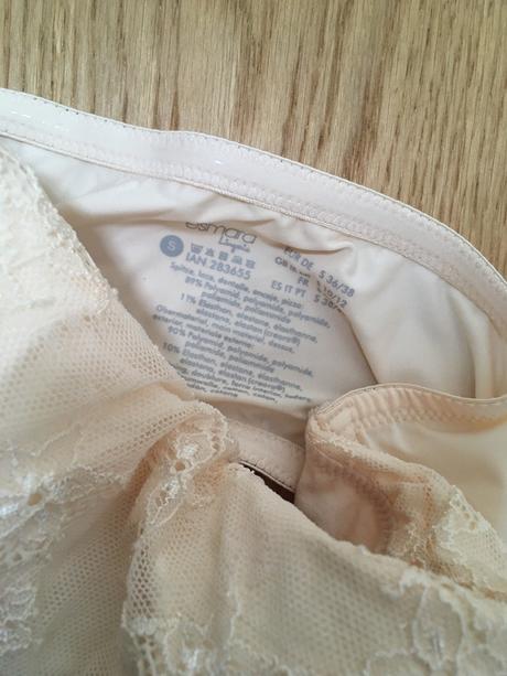 Podprsenka bez ramienok 36, esmara,s