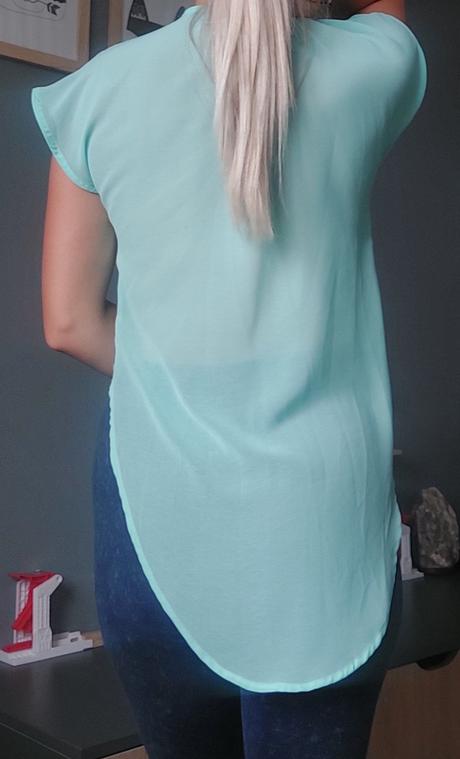 Priesvitná blúzka, s