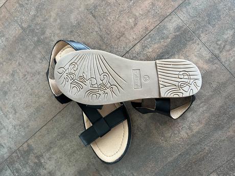 Sandalky, topanky s vyvysenou klenbou, nelli blu,34