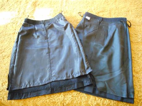 2x čierna sukňa, 36