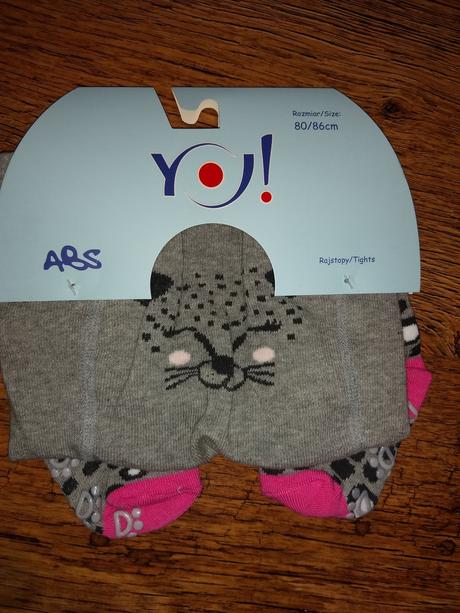 Pančušky s pogumovanymi chodidlami, 80 / 86