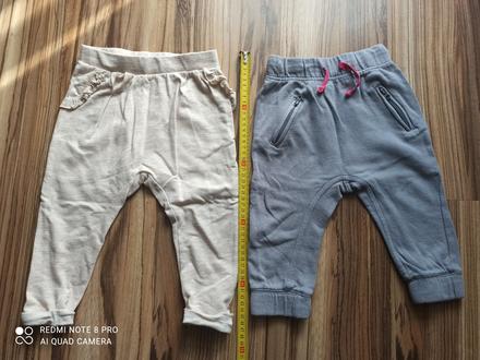 Dievčenské tepláky 2ks, dopodopo,80