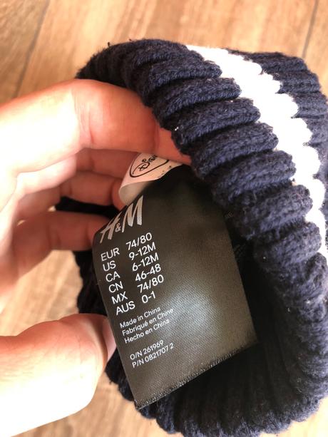 Zimná čiapka, h&m,74