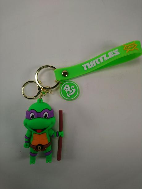 Kľúčenka s príveskom ninja korytnačka č. 4,