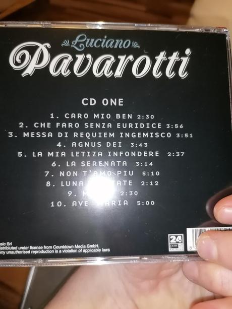 Cd luciano pavarotti, 