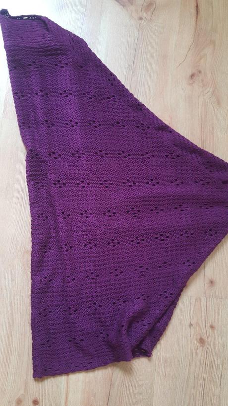 Fialový svetrík/prehoz, 38