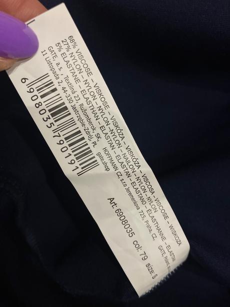 Dámska áčková sukňa s falošnými vreckami (s), gate,s