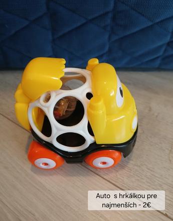 Auto s hrkálkou pre najmenších,