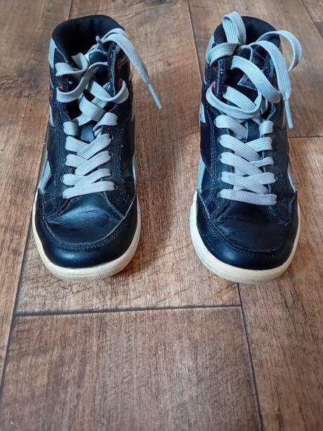 Kožene vyššie tenisky, reebok,31