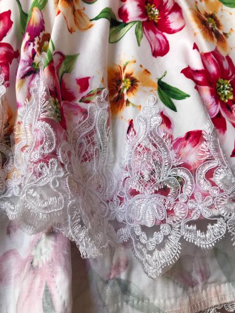 Letne kvetovane saty mexton 34, s