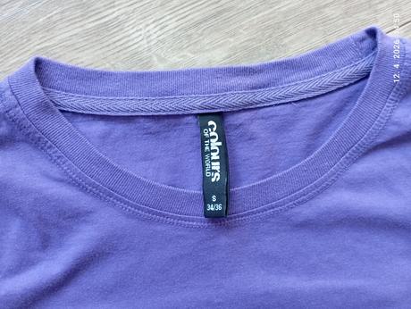 Tričko s peknými rukávmi, colours of the world,xs